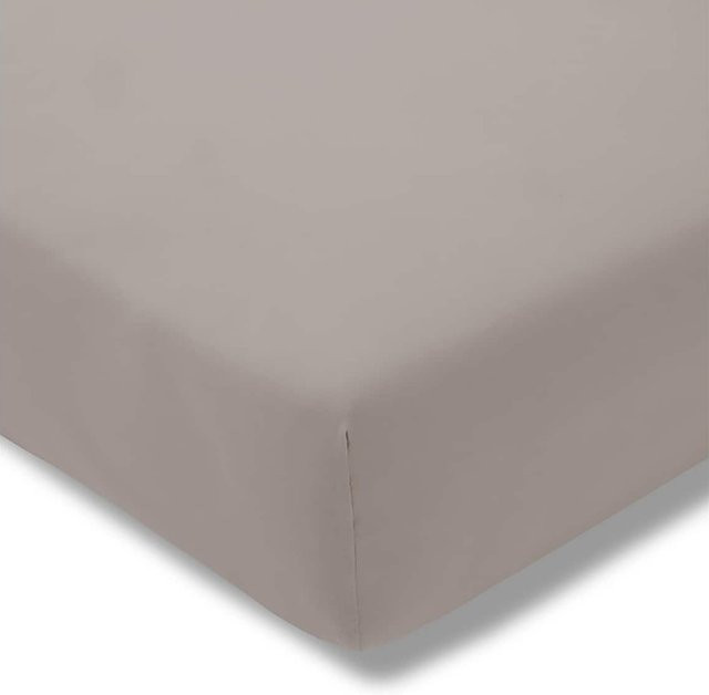Estella Spannbetttuch aus Jersey-Stretch aus Baumwolle, Grau, atmungsaktiv - Bild 1