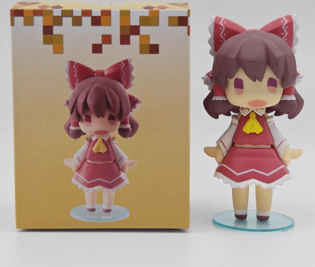 HUGKIS Touhou Project Reimu Hakurei Brick-Style Figur, Anime-Modell - Bild 1
