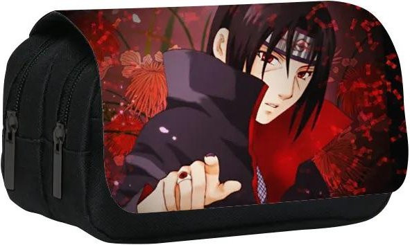 Helenal Anime Federmäppchen Naruto Uzumaki Uchiha Itachi Motiv Mehrfarbig - Bild 1