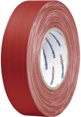 HellermannTyton HelaTape Tex Gewebeklebeband Rot Breite: 19 mm, Länge: 50 m - Bild 1