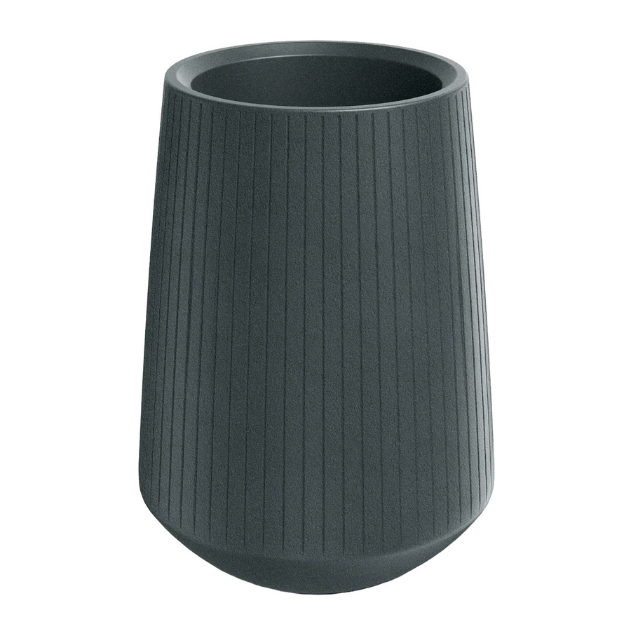 Prosperplast Blumentopf Coro Bowl in Graphit, Höhe: 53 cm, Durchmesser: 40 cm - Bild 2