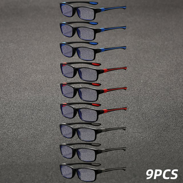 BMAD Lesebrille, Unisex, Vollrand, rechteckig, Kunststoff, Blaulichtfilter - Bild 1