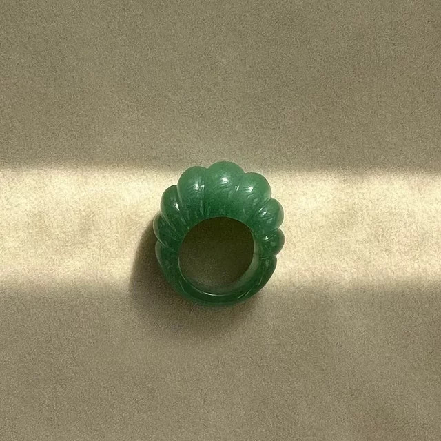 Ring Harz, Damen, Vintage - Bild 1