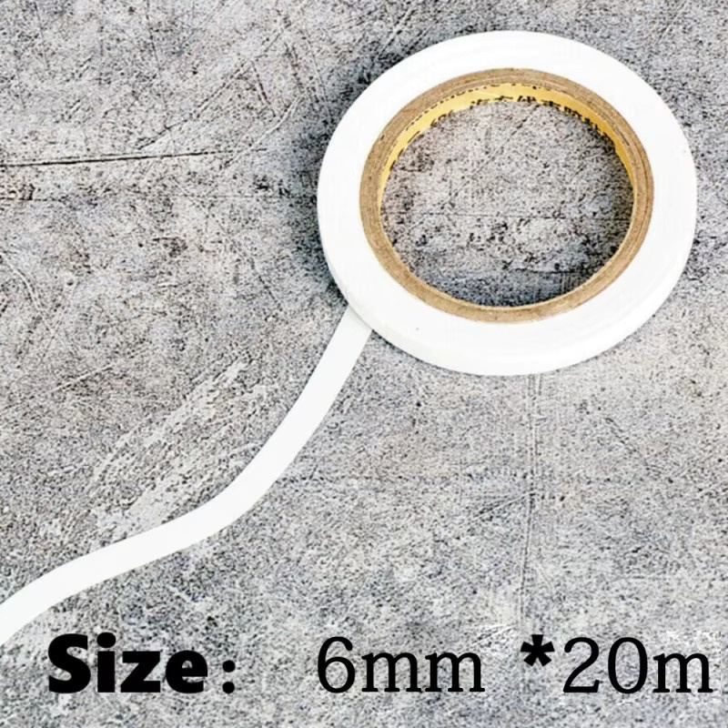2 Rollen weißes flexibles Abdeckband für RC-Modelle und Spritzlackierungen, kompatibel mit Tamiya Modellautos, ideal für Hobby und DIY-Dekoration - Bild 2