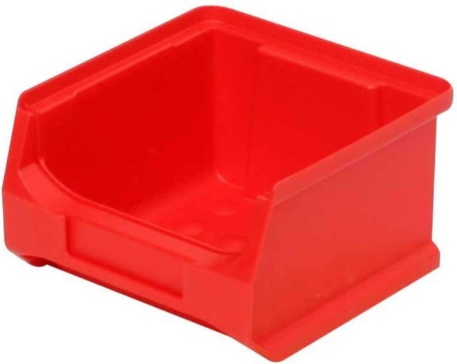BRB Profi Sichtboxen LB6, rot, 48 Stück, B/T/H: 100 x 60 x 100 mm - Bild 1