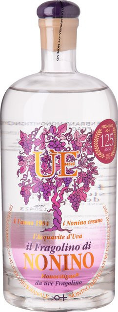 Nonino Grappa Ue Fragolino 0,5 l - Bild 1