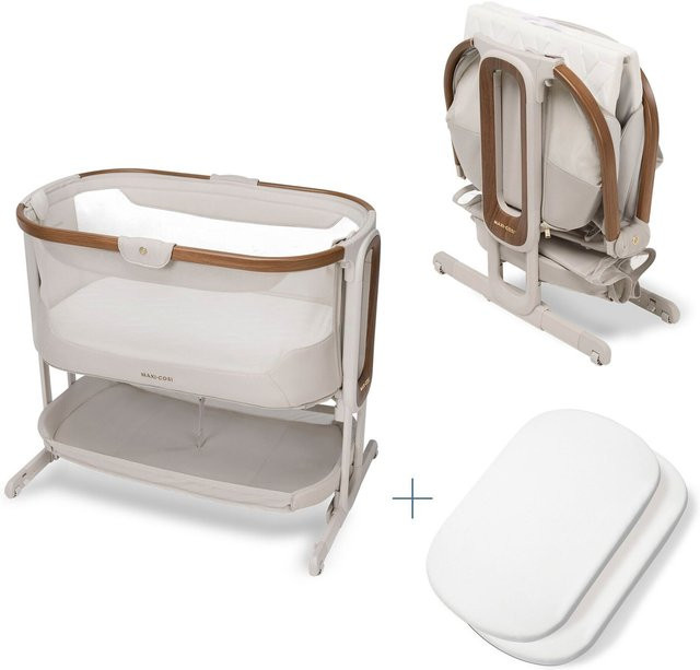 Maxi-Cosi Beistellbett Iora Pro in Beige - Bild 1