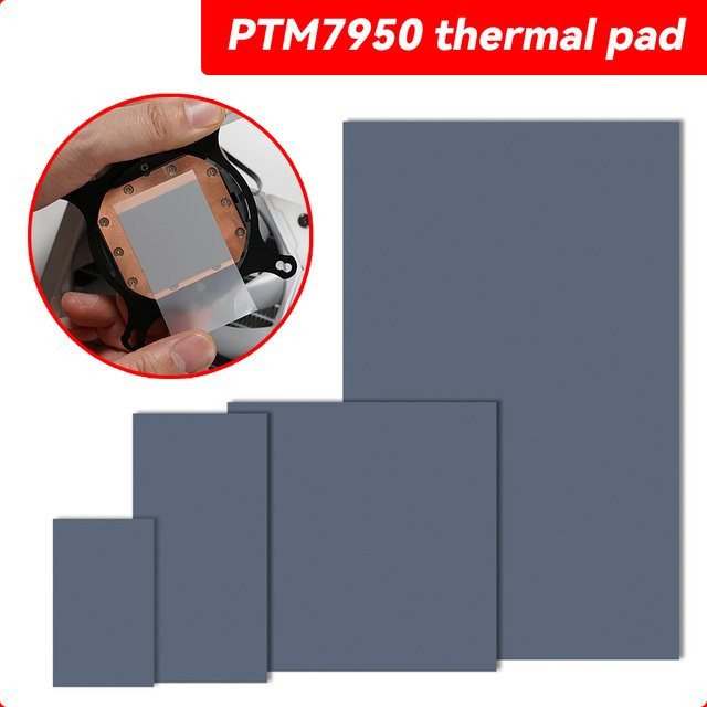 Honeywell PTM7950 Phasenwechsel-Pad für CPU und GPU in Grau mit 8,5W/mK Wärmeleitfähigkeit - Bild 1
