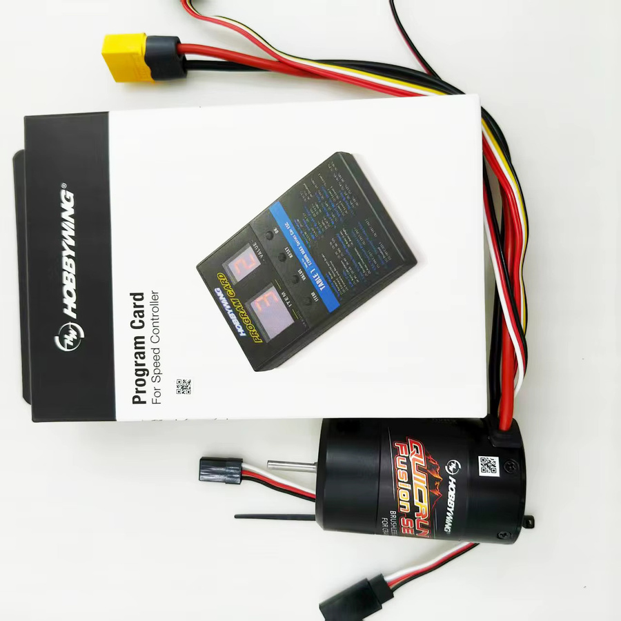 Hobbywing QuicRun Fusion SE, Brushless-Motor mit integriertem 40A ESC, 2-in-1, wasserdicht, für 1/10 Kletterauto - Bild 3