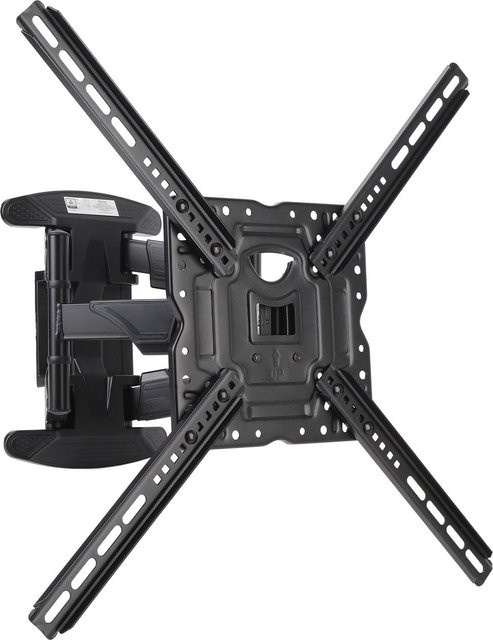 Vollbewegliche TV-Wandhalterung von aimo für 32 bis 75 Zoll Fernseher bis 80 lbs in Schwarz - Bild 1