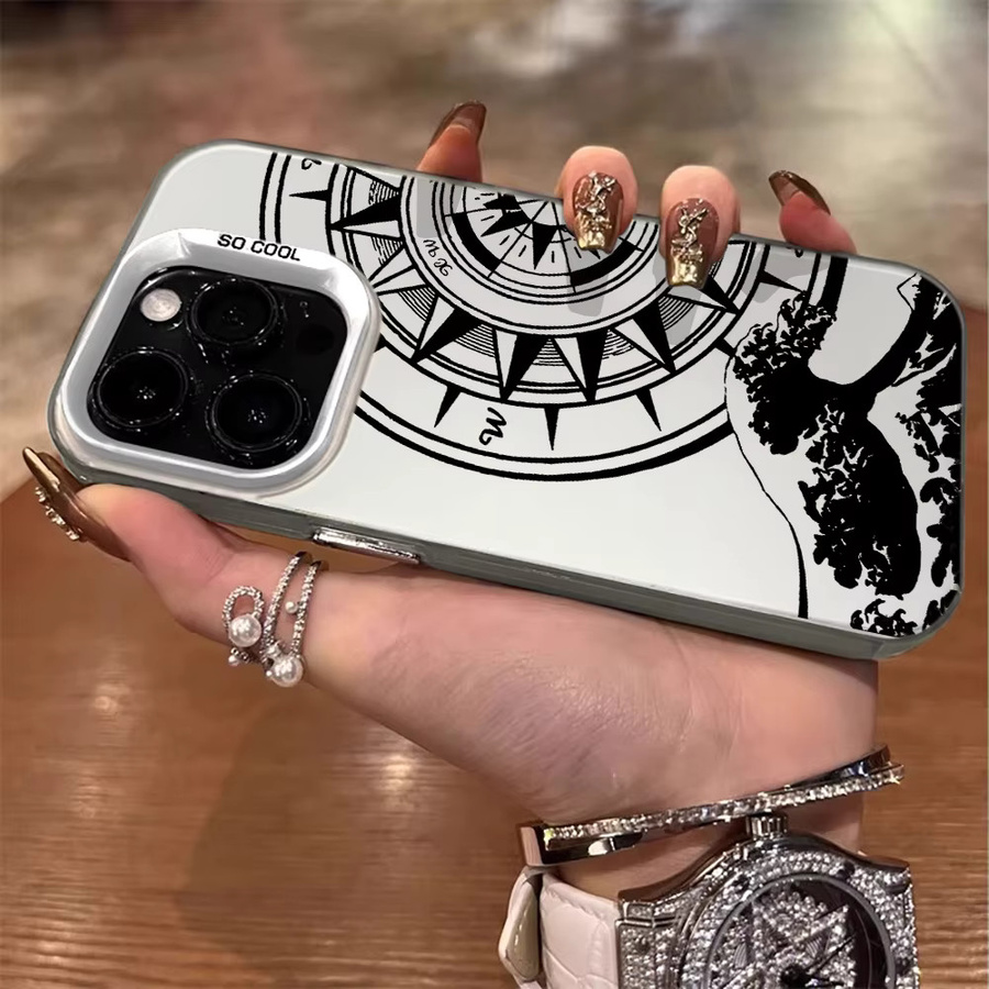 Compass Waves IMD Stoßfeste Schutzhülle für iPhone 11 bis iPhone 17 Pro Max und weitere Modelle - Bild 1