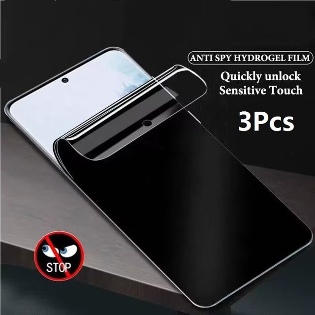 Anti-Spionage-Hydrogel-Schutzfolie für vivo T1 PRO 5G, Y15 2020, V21 2020 und IQOO 1904/1907 in Transparent - Bild 1