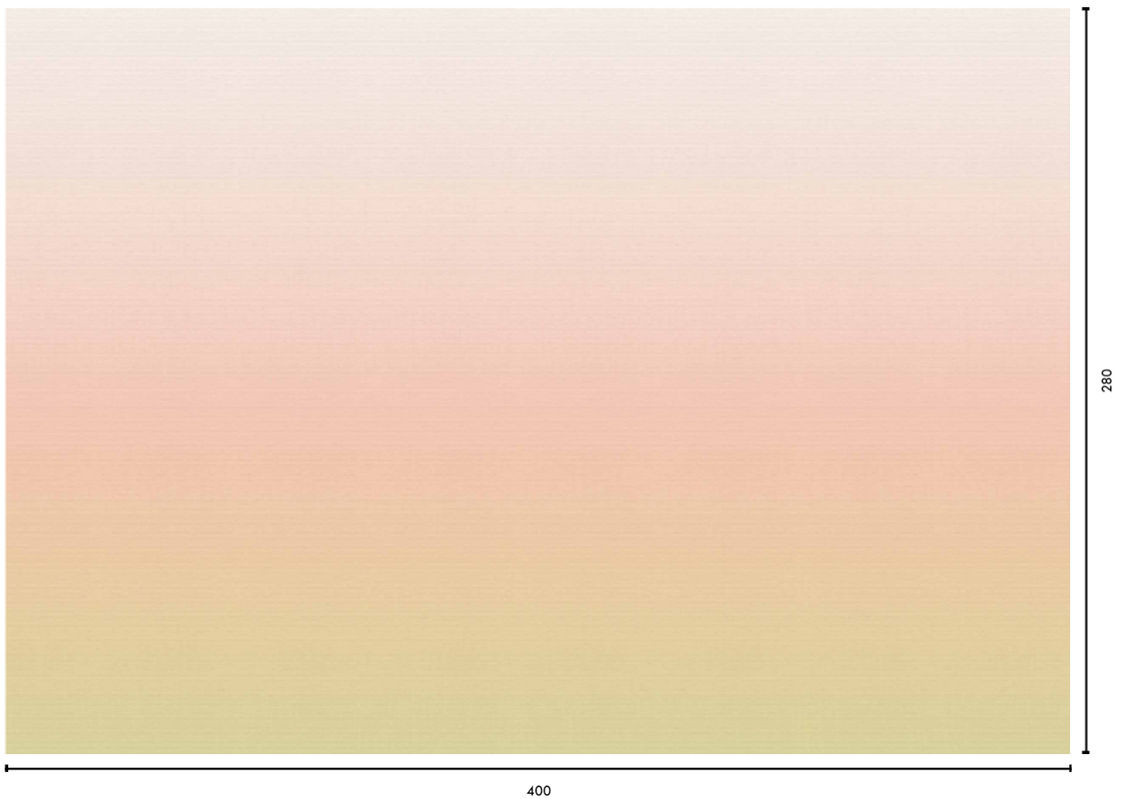Coordonne Wandbild Foradada Abstrakt Landschaft in Rosa - Bild 1