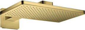 Hansgrohe Axor Kopfbrause Rain Soft in Gold, quadratisch, B: 46,0 cm x B: 30,0 cm - Bild 1