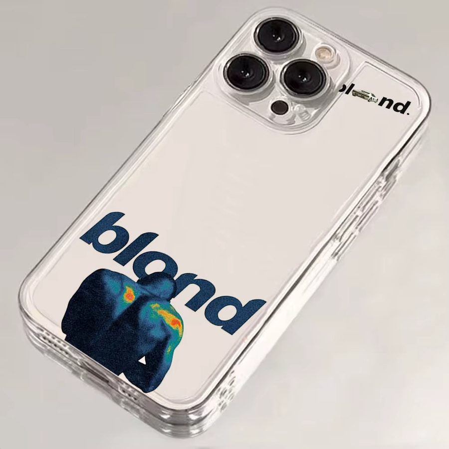 Sänger F-Frank Blonde Ozeane Hot FUNDA Handyhülle für iPhone 16 15 14 13 12 Pro Max Plus mit transparenter Rückseite und stoßfestem Schutz - Bild 2