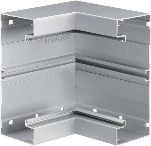 Hager Inneneck BRA651704BELN in Aluminium Silber, Breite: 17,0 cm, Tiefe: 6,8 cm - Bild 1