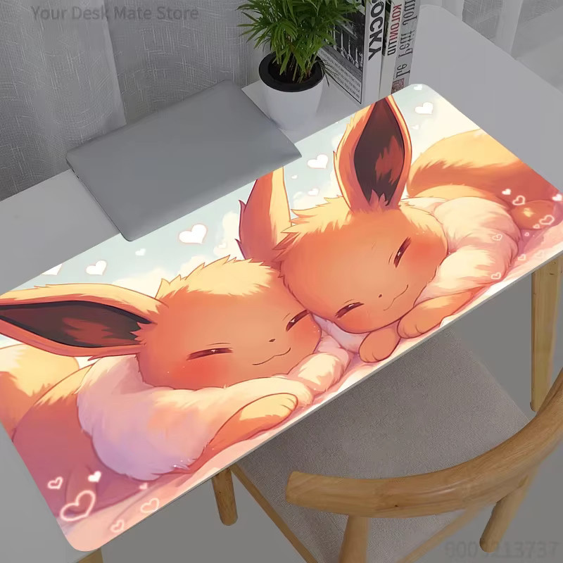 Potdemiel Pokemon Pikachu Mauspad in Multicolour, B/H: 90 x 40 cm - Bild 1