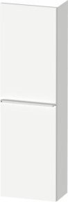 Duravit D-Neo Halbhochschrank in Weiß Hochglanz mit 1 Tür und 4 Einlegeböden, B/T: 40 x 24 cm - Bild 1