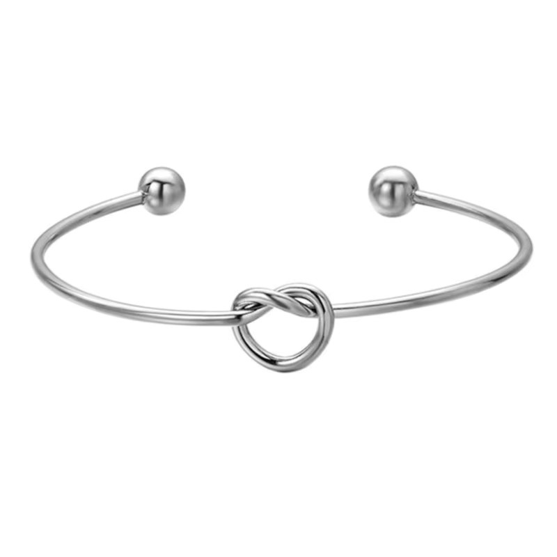 Armreifen 925 Sterling Silber, Liebesknoten, Damen - Bild 4