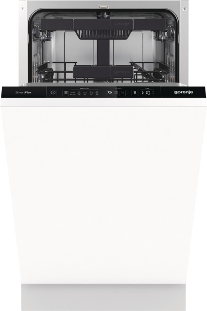 Gorenje GV561C10 Einbau-Geschirrspüler vollintegriert, Breite: 45 cm, Weiß - Bild 1