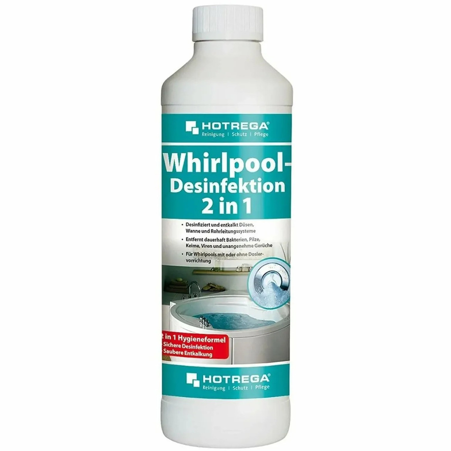 Hotrega Whirlpool-Desinfektion 2 in 1 Konzentrat, 500 ml - Bild 2