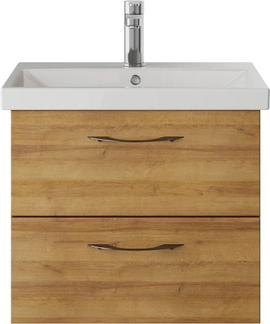 Pelipal Waschbeckenunterschrank Serie 4035 Riviera Eiche Breite: 56 cm - Bild 1