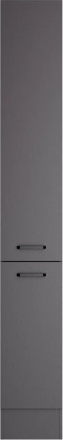 OPTIFIT Apothekerschrank Kiel420 OPTImulti MUKI HFZ306-1E+ Anthrazit Matt B/T/H: 30 x 57,1 x 210 cm - Bild 1