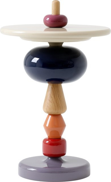 &Tradition Shuffle Mh1 Beistelltisch in Multicolour aus MDF und Massivholz - Bild 1