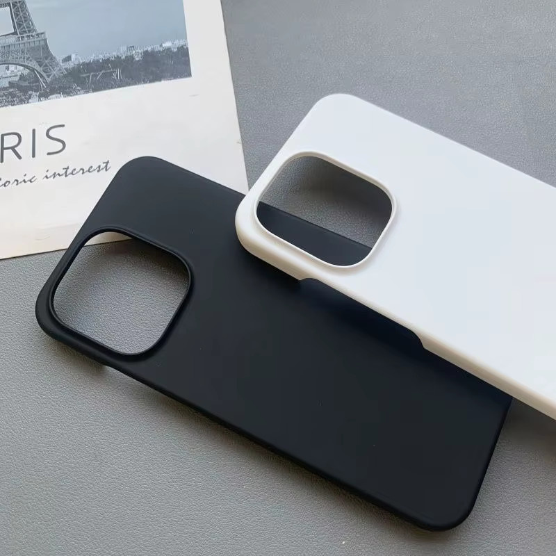 Skin Feel Half Pack Hard Case für OPPO Reno 15, 14 Pro, 15 Pro Max und 15/14F/FS A6Pro 4G/5G Ultradünne Hülle mit Linsenschutz in Schwarz - Bild 2