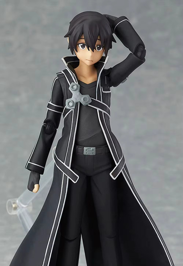 Bandai SAO Sword Art Online Kirito Kazuto Asuna Figma, Actionfigur, Kunststoff - Bild 2