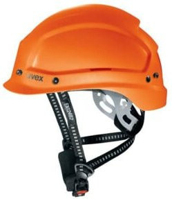 uvex Schutzhelm uvex pheos alpine in Orange mit kurzem Schirm nach EN 397, Kopfumfang: 52 cm - 61 cm - Bild 1