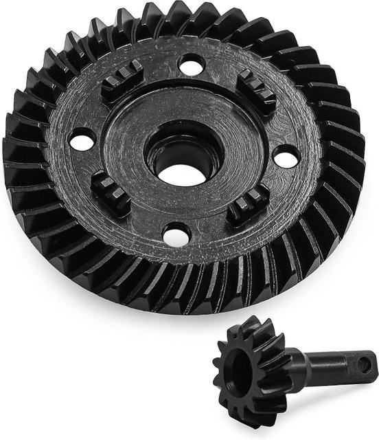 TRAXXAS SmallX SmallX2.0 Big Mouse Chromstahl-Vorderdifferential, Zubehör, Metall, Schwarz - Bild 1