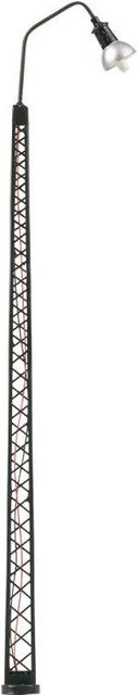 Faller LED-Gittermast-Bogenleuchte aus Metall in Schwarz im Industrial-Design - Bild 1