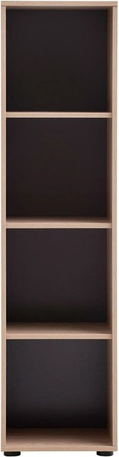 Schildmeyer Regal Arezzo in Eiche mit Chevron-Dekor im Skandi-Stil, B/T/H: 150 x 38,2 x 38,2 cm - Bild 1