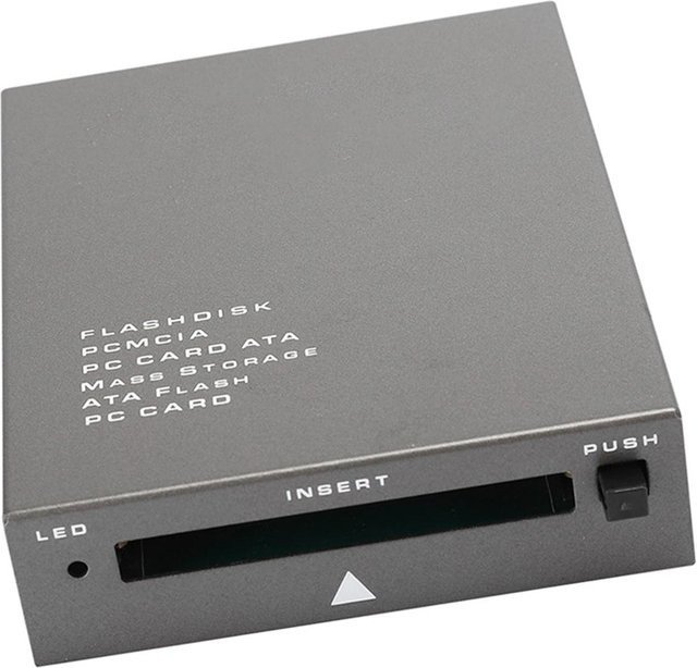 Igeteck USB 2.0 zu PC ATA Flash-Speicherkartenleser Adapter mit USB-A Anschluss in Blau oder Grau - Bild 1