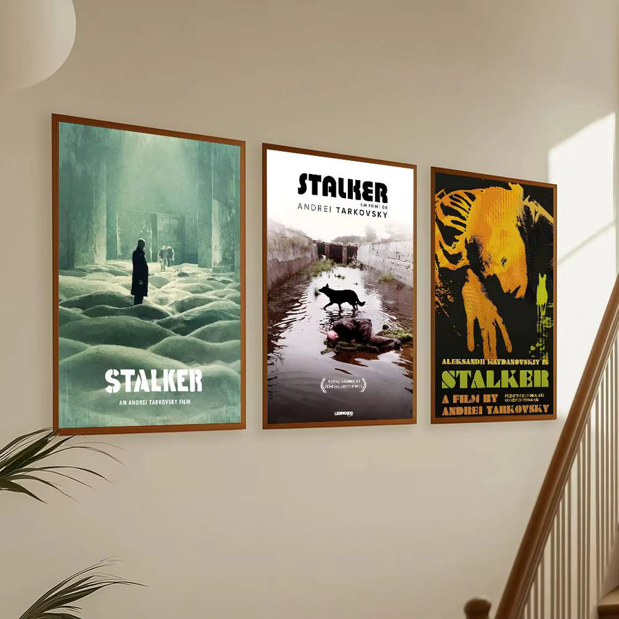 Bilibili Klassischer Film-Poster-Aufkleber, wasserfester Wandkunst-Aufkleber in Mehrfarben, B/H: 15,0 x 15,0 cm - Bild 3