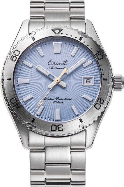 Orient Mako 40 Automatik Armbanduhr, Edelstahl, Blau, 40 mm, Herren - Bild 1