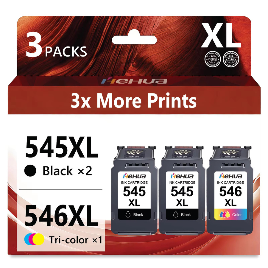 Canon Tintenpatronen Set PG-545XL CL-546XL Cyan und Multicolor für Pixma Drucker wie TR4550 TR4650 TS3350 MG2550S MG2450 - Bild 2