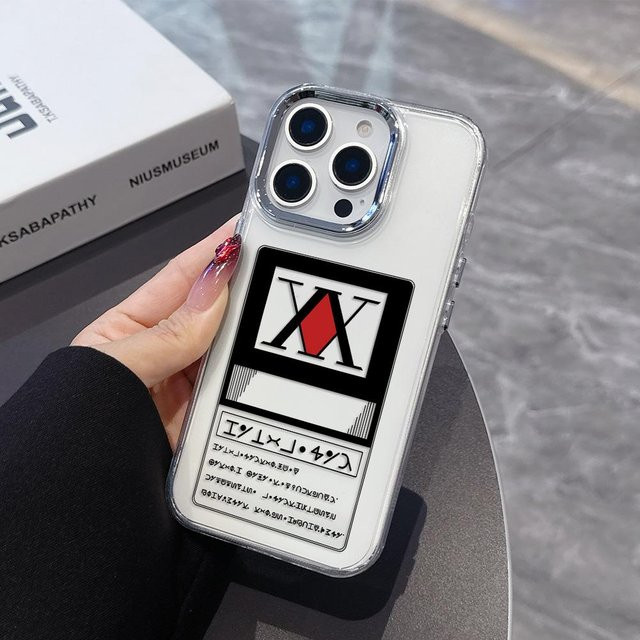 Transparente Handyhülle im Anime Hunter x Hunter Design für Apple iPhone 17 Air 16 15 14 13 12 11 Pro Max Plus SE - Bild 1
