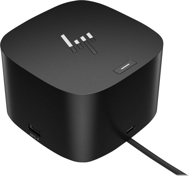HP Thunderbolt Dock G4 Dockingstation in Schwarz mit HDMI, 2 x DisplayPort, Thunderbolt, USB-C sowie GigE und 2.5 GigE mit 120 Watt - Bild 1