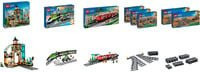 LEGO City Bahnhof-Komplett-Set Bundle Konstruktionsspielzeug Eisenbahn und Bahnhof - Bild 1