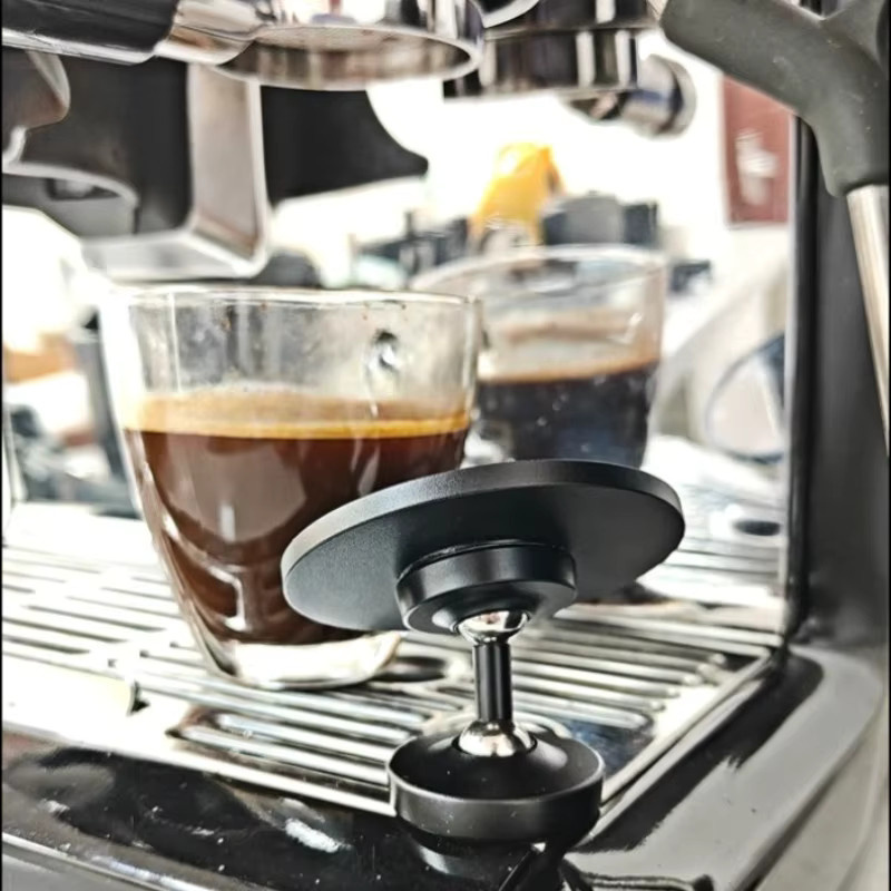 JUSTINLAU Kaffee-Extraktions-Spiegel in Schwarz, rotierende magnetische hochauflösende Reflektierende Linse für Espressomaschinen und Barista-Zubehör - Bild 4
