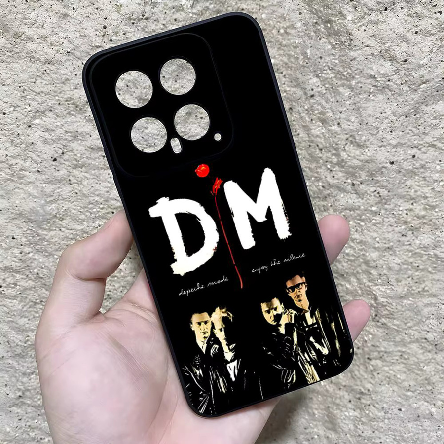 Depeches Modi Handyhülle in Schwarz für Xiaomi Redmi Note 14 13 12 Pro Plus Ultra 5G und weitere Modelle - Bild 2