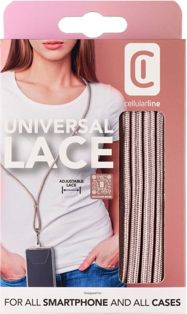 CellularLine Universal Halskette mit Spitzenverzierung in Rose Gold - Bild 1