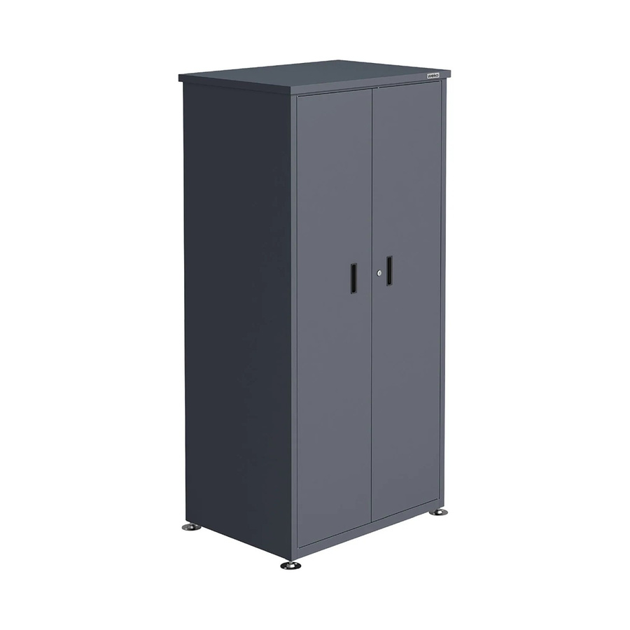 Weka Metall-Terrassenschrank Gary 2 in Anthrazit, B/T/H: 90 x 65 x 187 cm - Bild 2