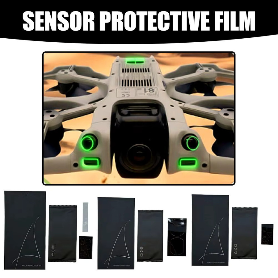 DJI Avata 360 Panorama-Sensor Schutzfolie für Flugbrillen HD Anti-Rutsch-Linsenschutz Zubehör - Bild 3