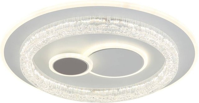 Globo Kriswall LED Deckenleuchte Weiß Matt mit CCT Farbwechsel und Memoryfunktion Durchmesser: 49,5 cm - Bild 1