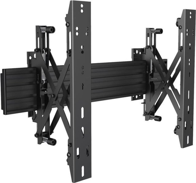 Equip Pro Wandhalterung für Flachbildschirme aus Stahl in Schwarz, geeignet für Bildschirmgrößen von 30 bis 65 Zoll (76,2-165,1 cm), VESA 100 x 100 mm - Bild 1