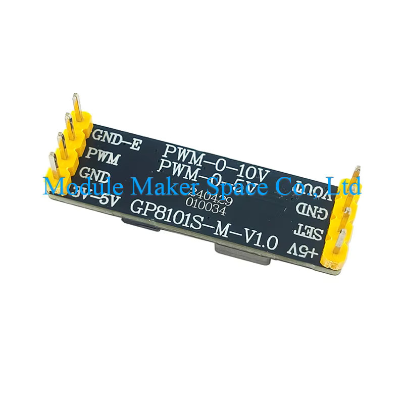 GP8101S 1-Kanal-PWM-zu-Analog-Spannungswandlermodul in Schwarz mit einstellbarem 0-5 V/10 V DAC-Signalgenerator - Bild 2