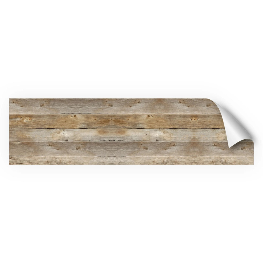 Myspotti Küchenrückwandfolie Holzoptik in Braun, B: 220 cm, H: 60 cm - Bild 2